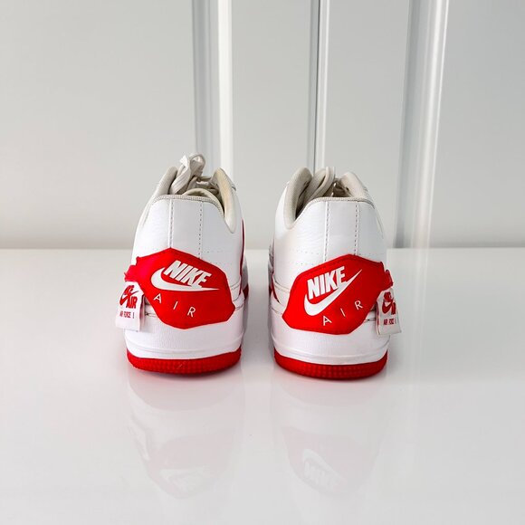 Nike Air Force I - Red and White 2018 - Picture 5 of 12